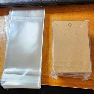 100 Jewelry cards for Earrings, Bracelets or Necklaces